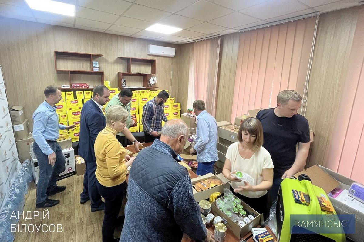 Ввечері понеділка гуманітарний вантаж прибув до мешканців Херсонщини