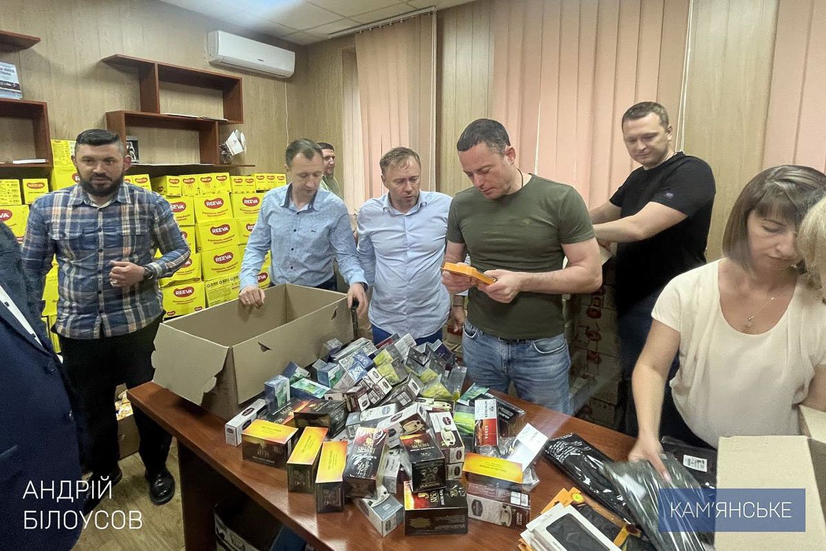 Гуманітарний вантаж у Херсонську область