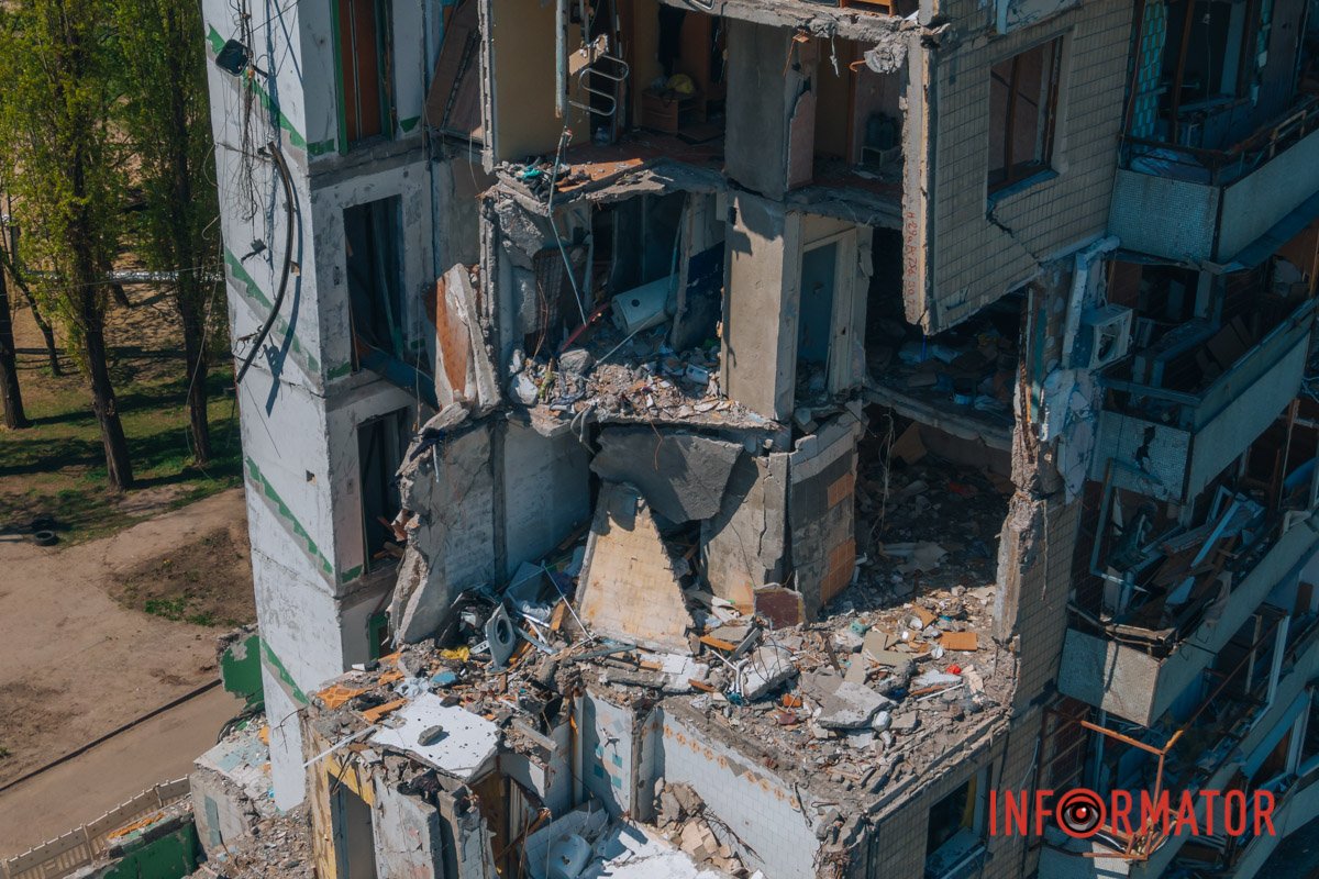 Тривають геодезичні та проєктні роботи щодо демонтажу зруйнованих секцій