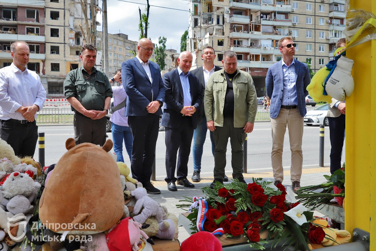 Відвідали місце трагедії