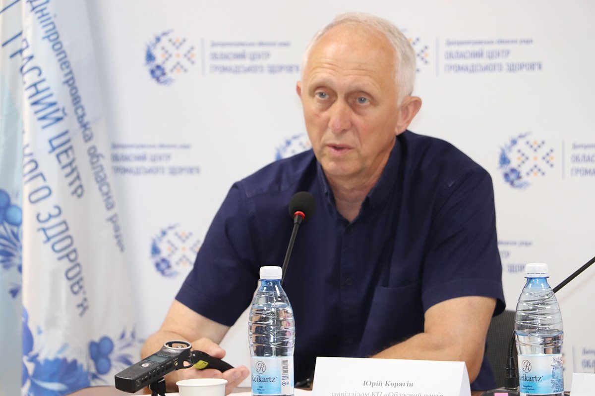 Юрій Корягін, регіональний координатор україно-швейцарського проєкту «Діємо для здоров'я» Юрій Корягін, регіональний координатор україно-швейцарського проєкту «Діємо для здоров'я»