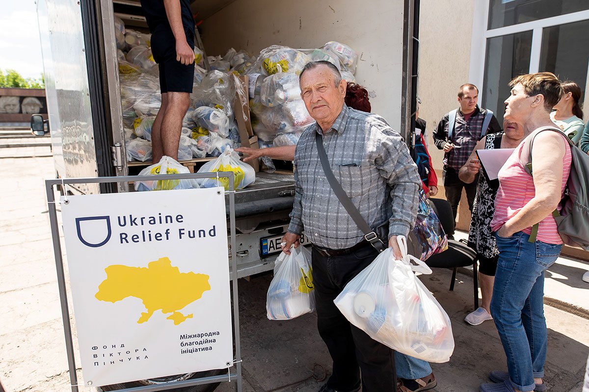 В рамках міжнародної благодійної ініціативи Ukraine Relief Fund 