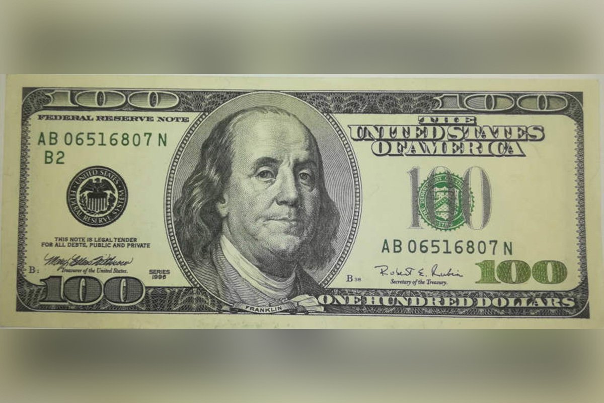 Доллар зразка 1996 року Доллар зразка 1996 року