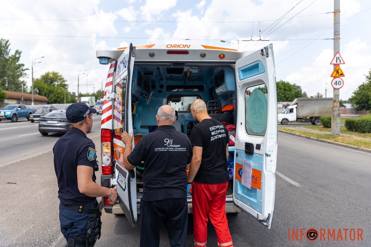 Жінка отримала травму ноги