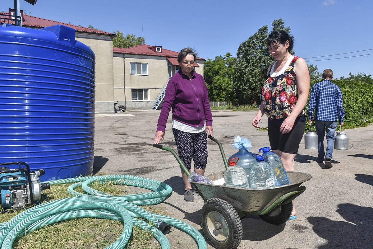 Через підрив Каховської ГЕС понад 100 тисяч мешканців Нікопольського району залишились без води