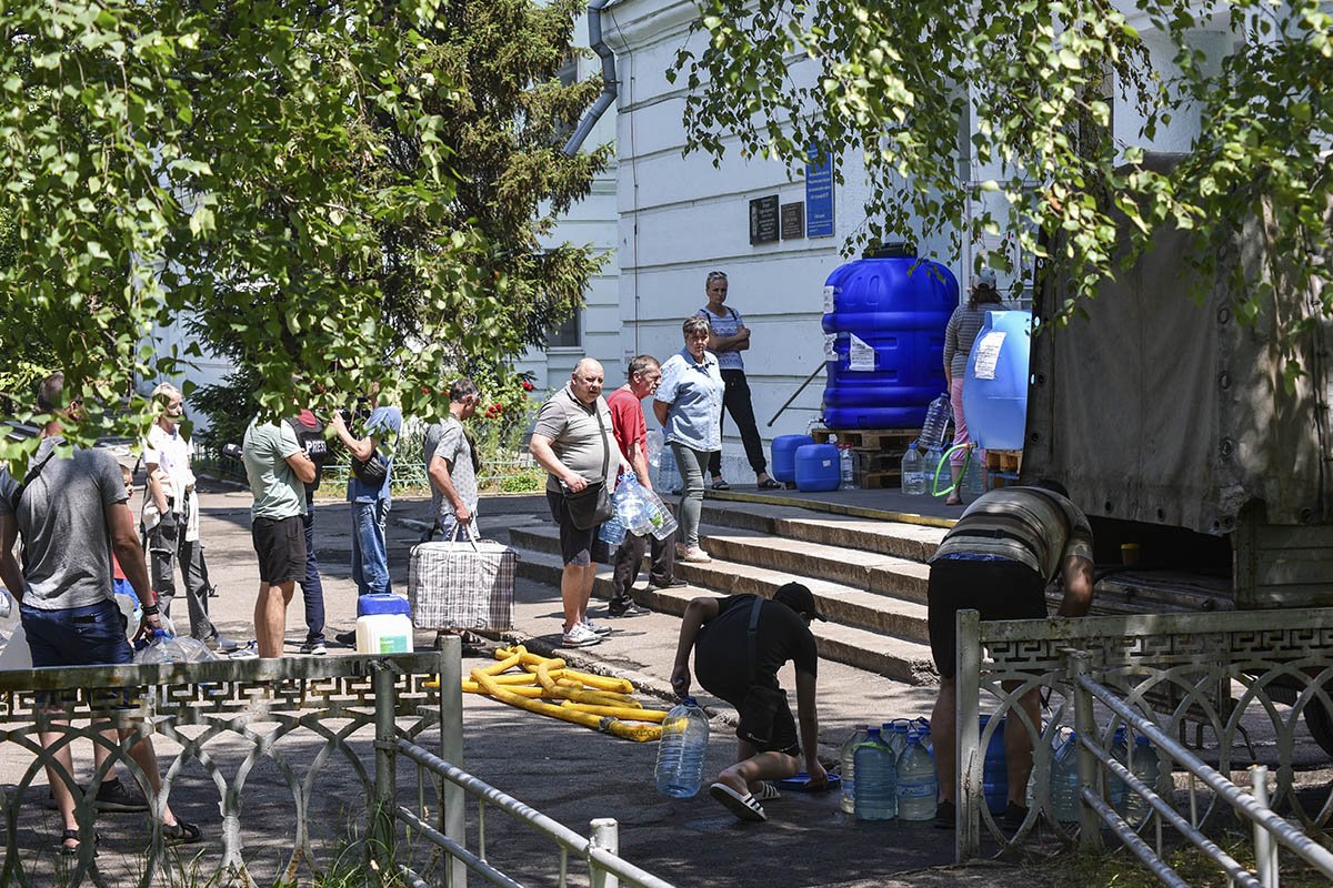 Також забезпечили додатковий підвіз води для нікопольців