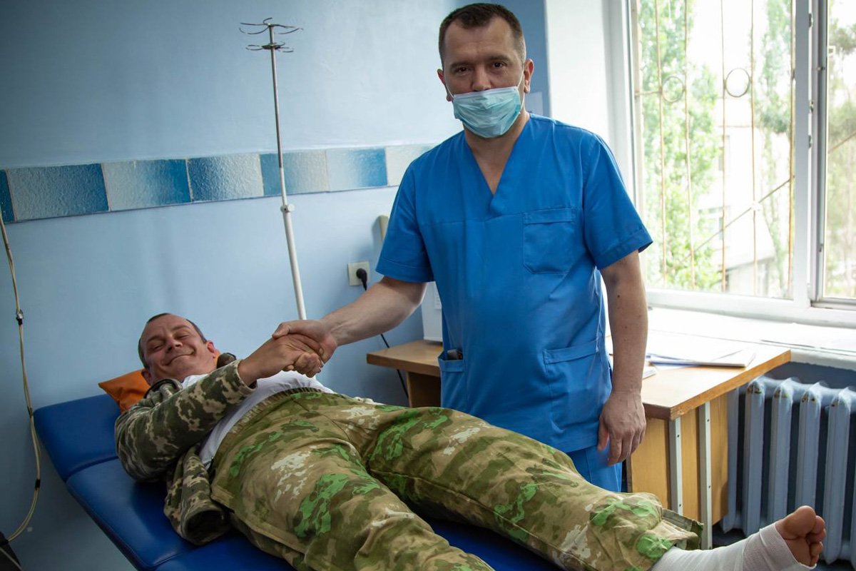 Вдячні і пацієнти, і лікарі, і волонтери Вдячні і пацієнти, і лікарі, і волонтери