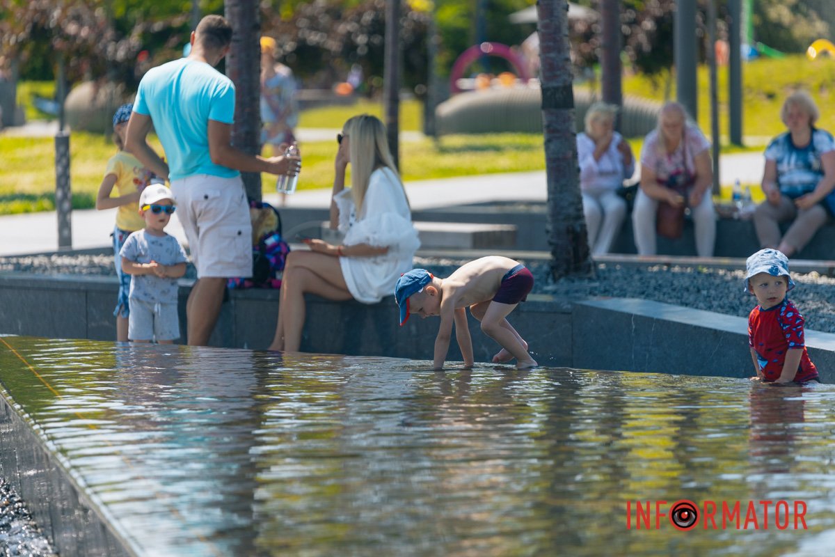 Діти знаходяться у воді