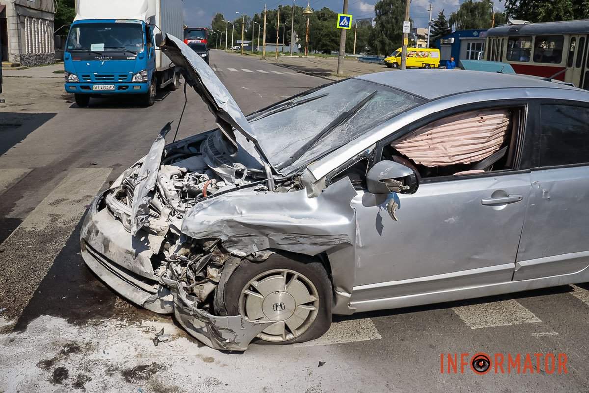  На Молодогвардійській сталася аварія