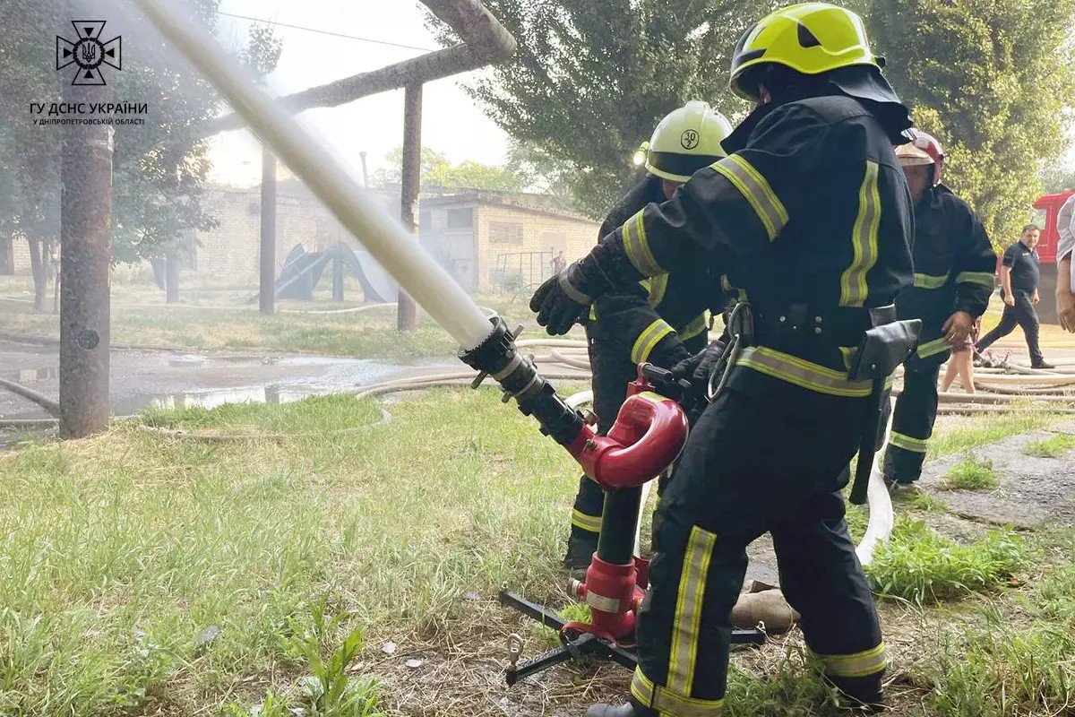 Рятувальники гасили займання понад годину