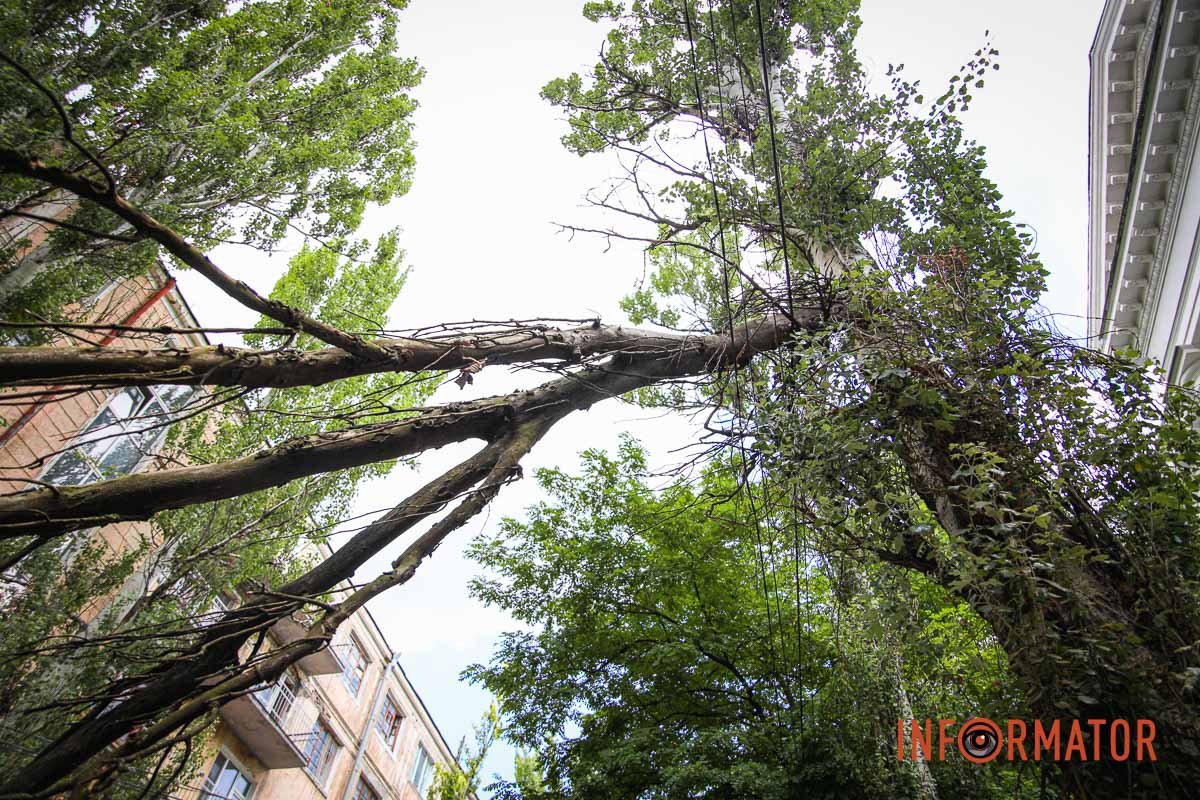 Частково повисла на проводах Частково повисла на проводах