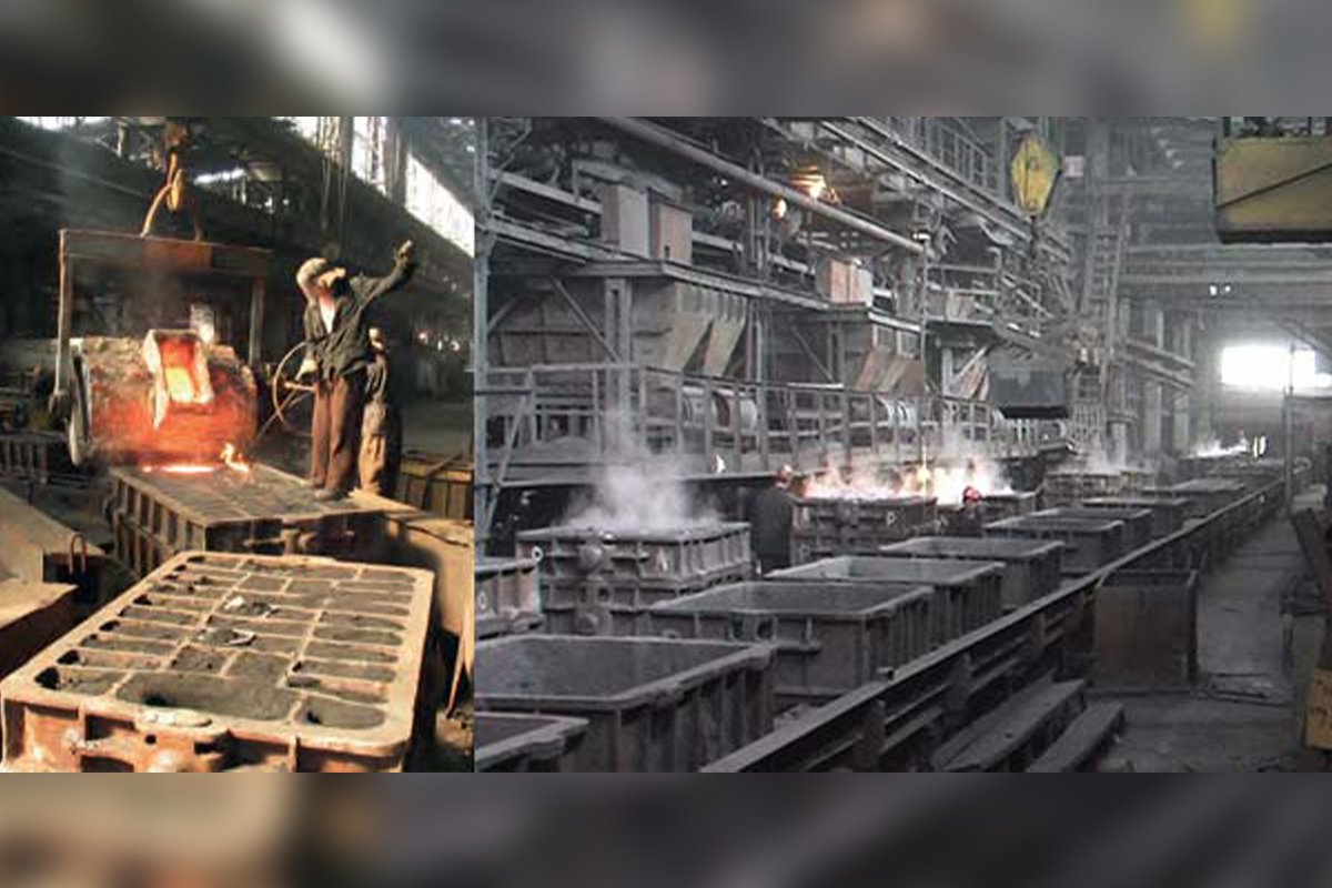 Процес виробництва продукції на “Дніпроважмаші”