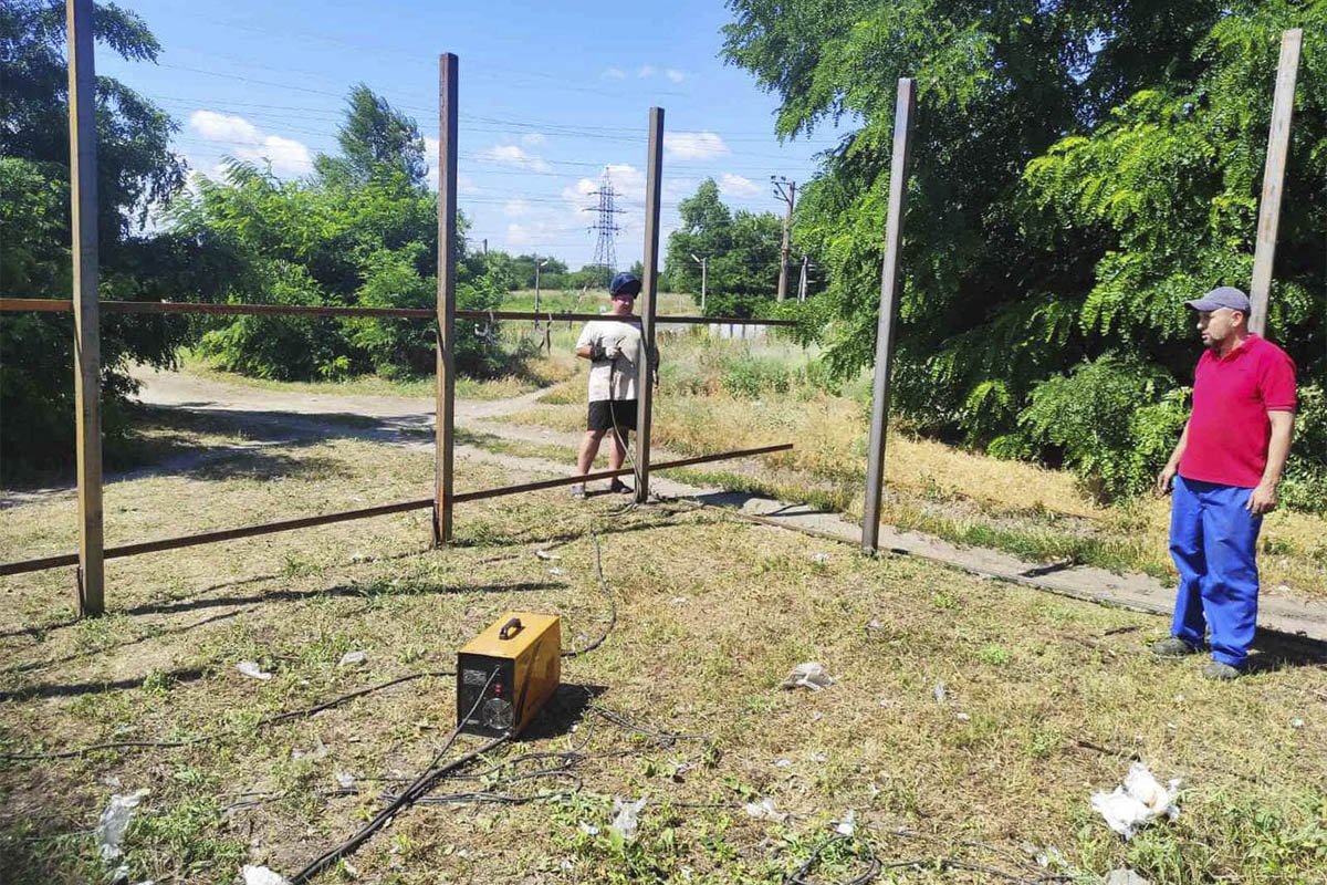 Место для вывоза бытовых отходов