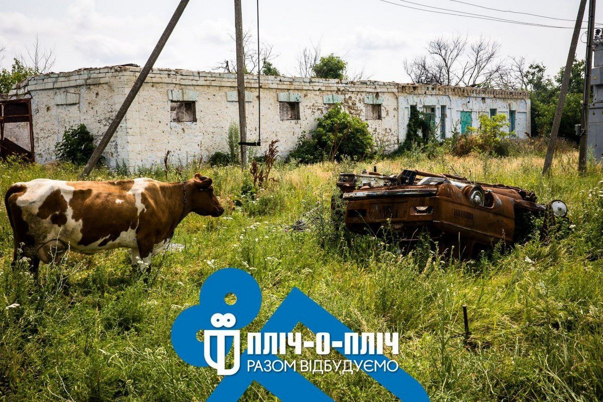 В этих селах изуродовано более 220 помещений