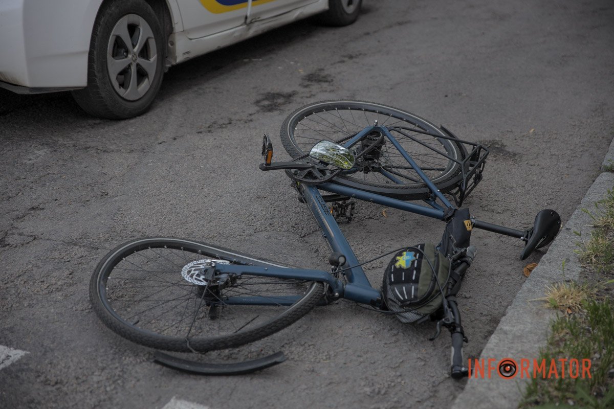 Постраждав велосипедист