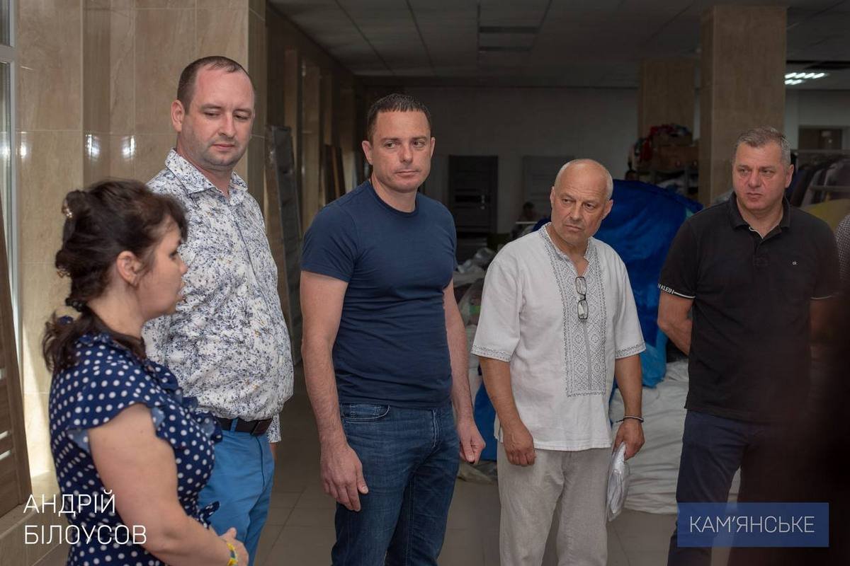 Андрій Білоусов у середу, 19 липня, відвідав БО «Благодійний фонд «Ми з Кам’янського»