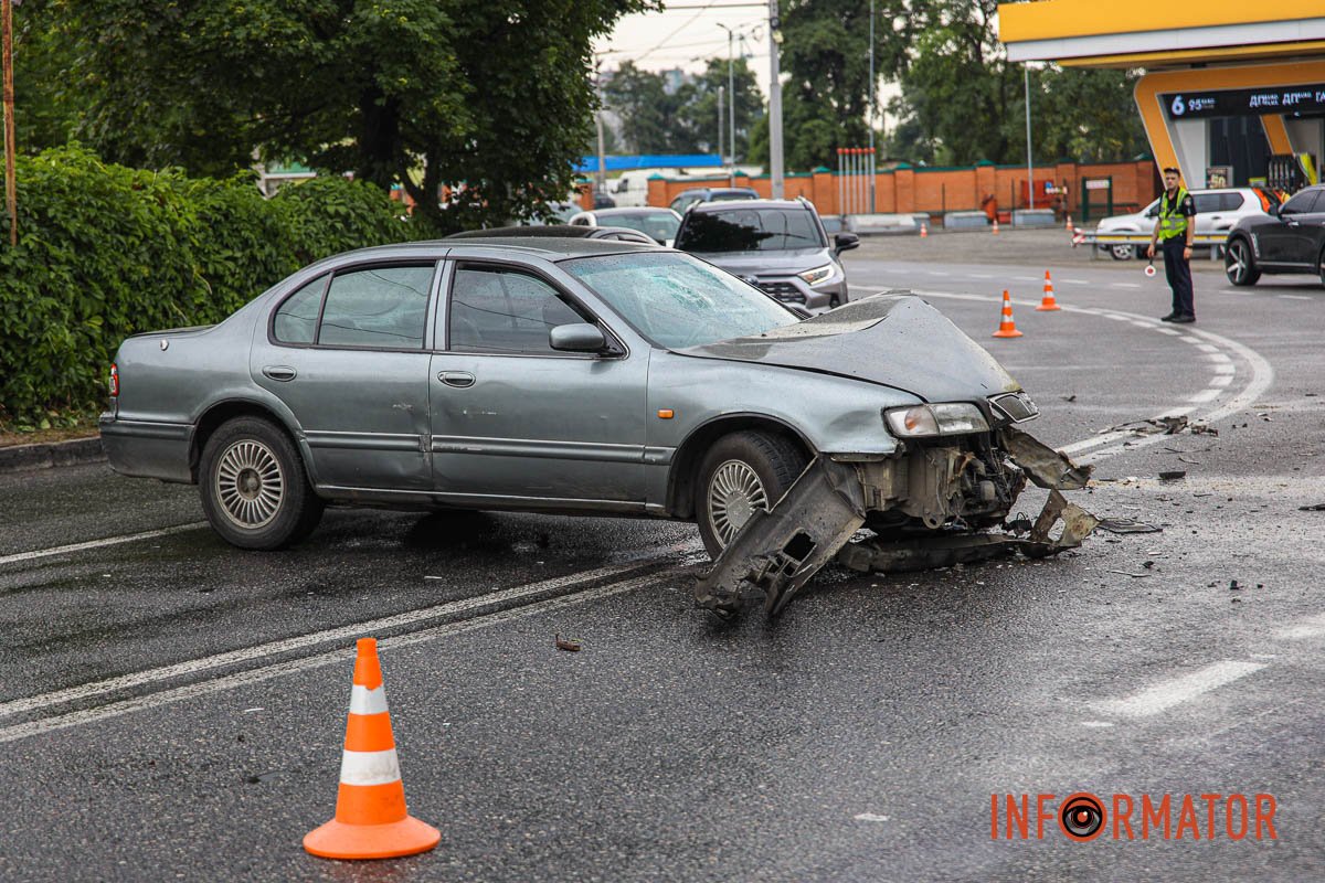 На вулиці Марії Лисиченко сталася ДТП На вулиці Марії Лисиченко сталася ДТП
