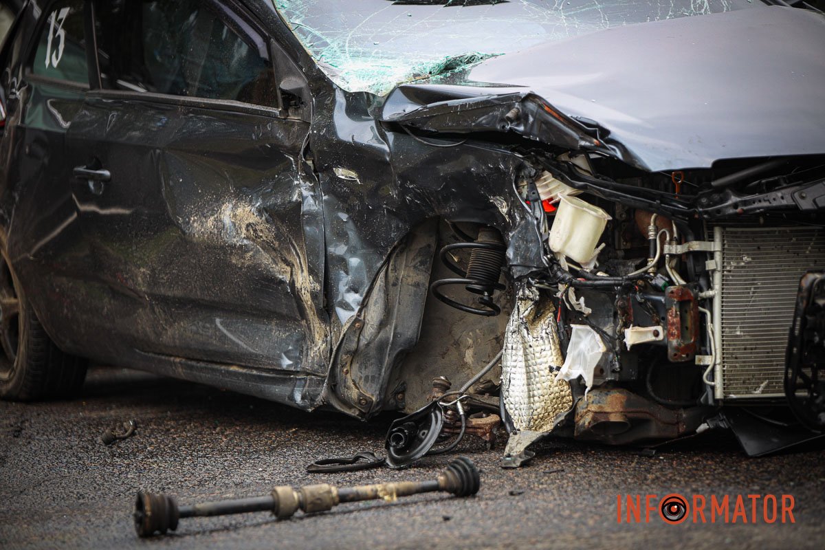 У автівки відлетіло колесо