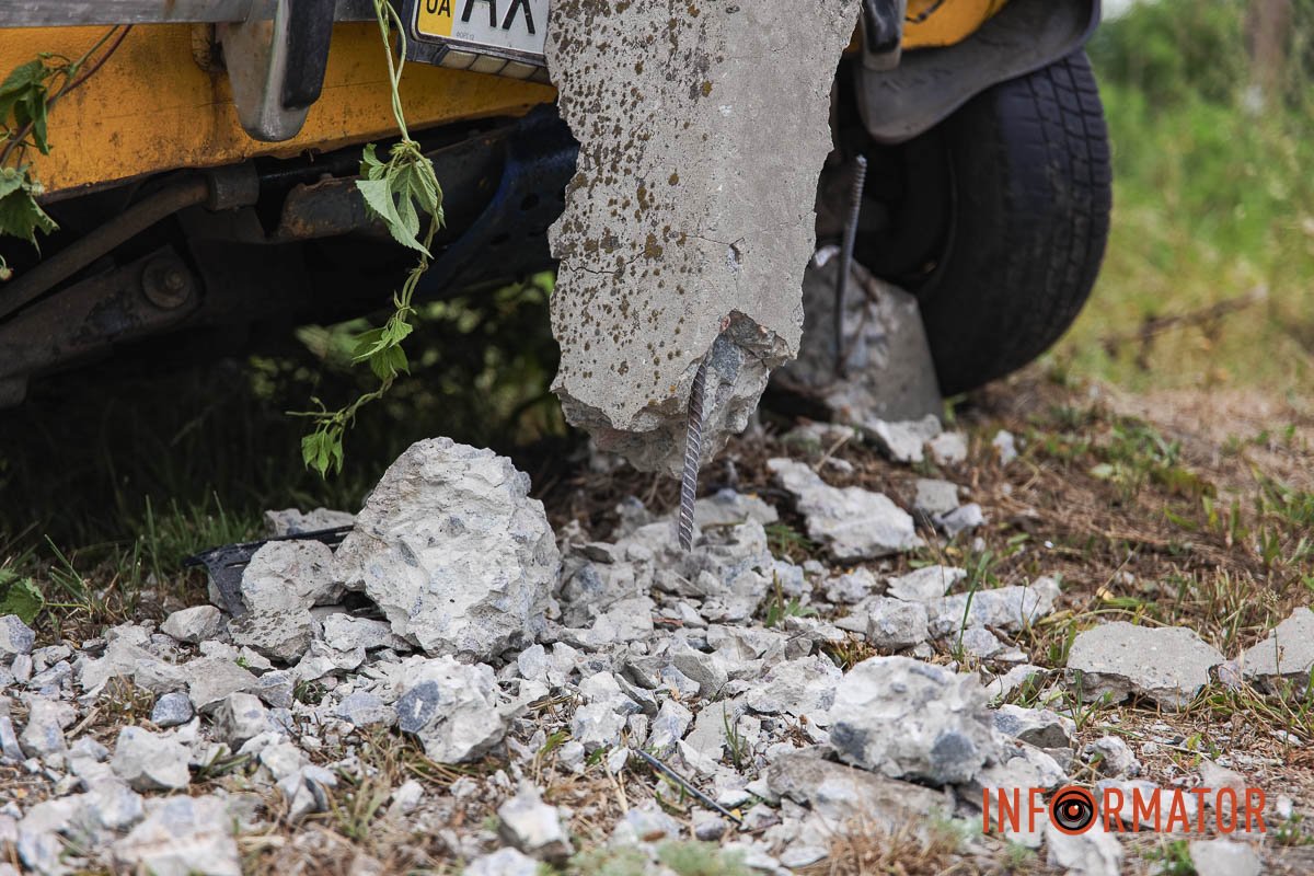 Пошкоджена частина електроопори