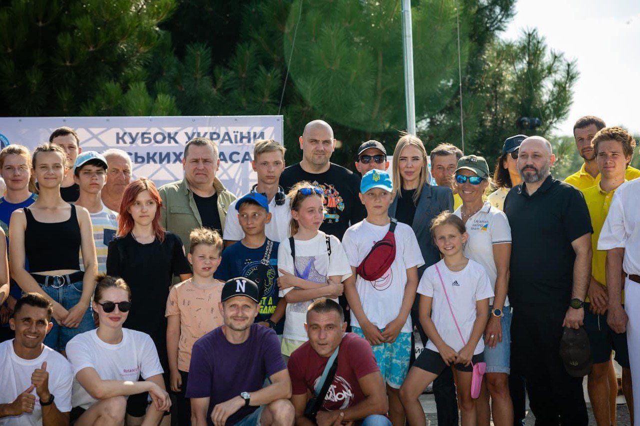 Открытие Кубка Украины по олимпийским классам в городе Днепр