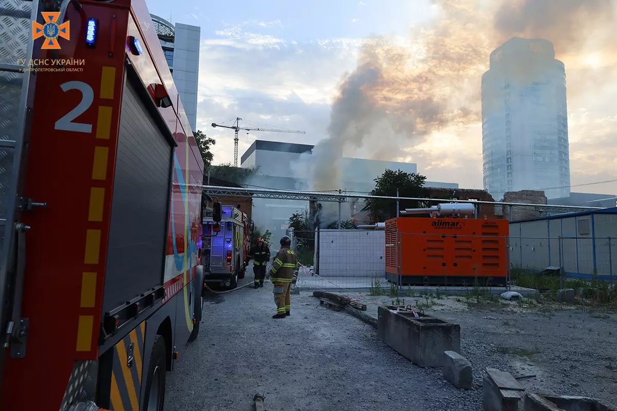 На місці працювали рятувальники На місці працювали рятувальники
