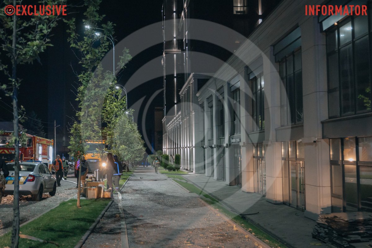 На щастя, багатоповерхівка не була повністю заселеною