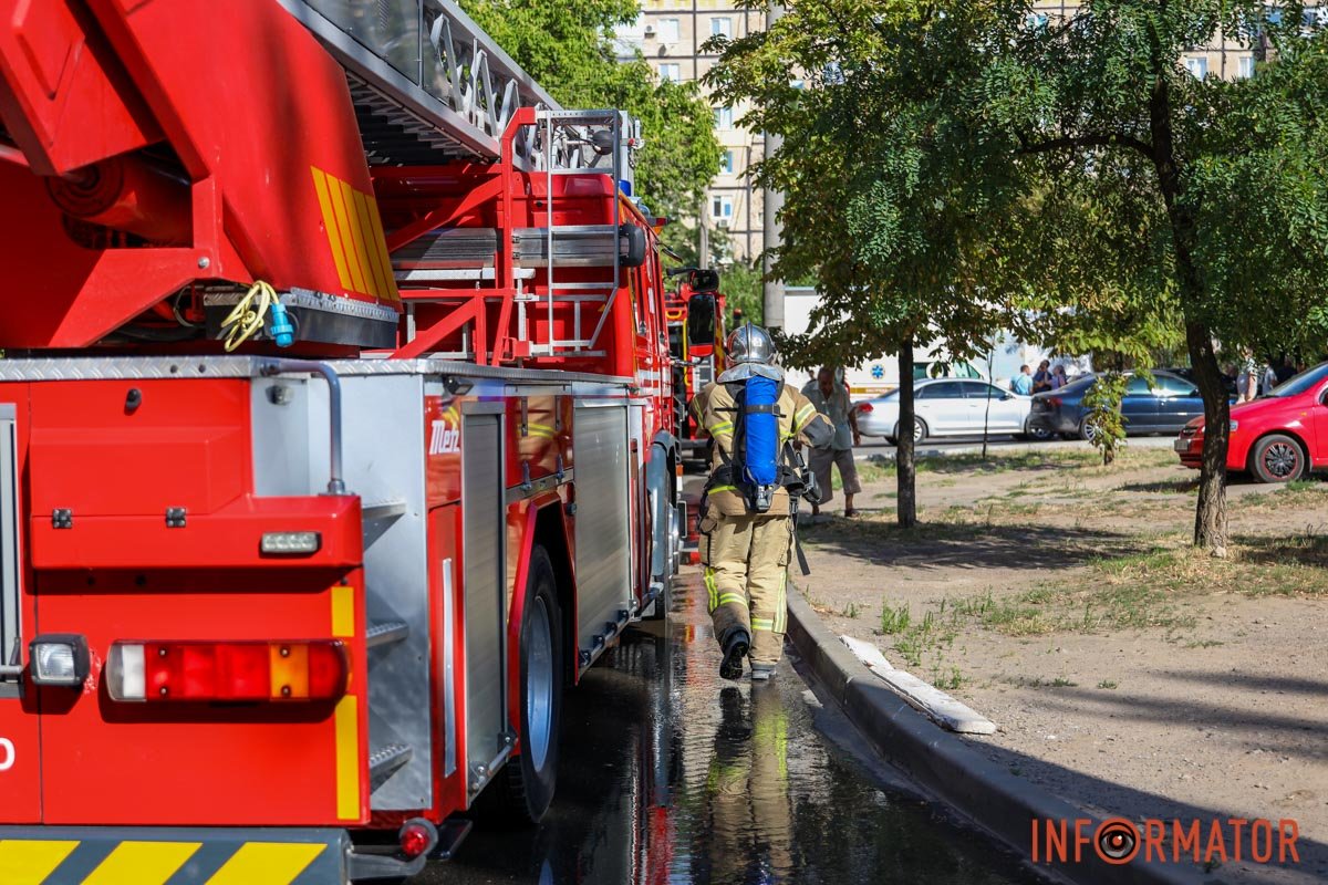 7 серпня, приблизно о 16:00, на вулиці Квітки Цісик, 12А, сталася пожежа