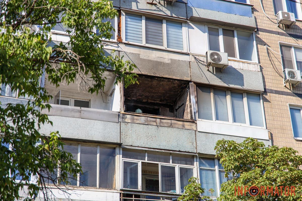 ут горіла квартира на четвертому поверсі дев’ятиповерхівки