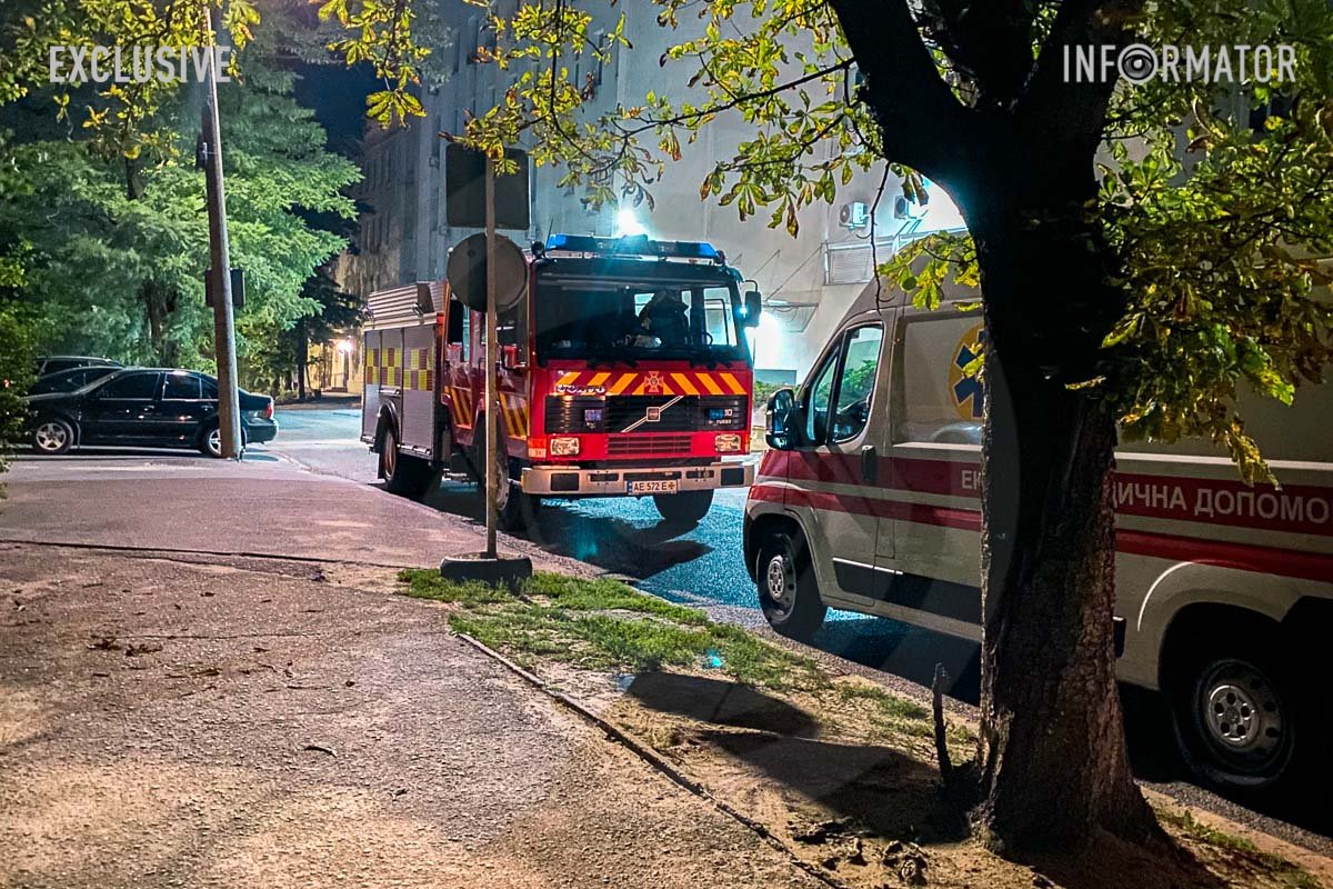 У Дніпрі на вулиці Івана Акінфієва почули крики У Дніпрі на вулиці Івана Акінфієва почули крики