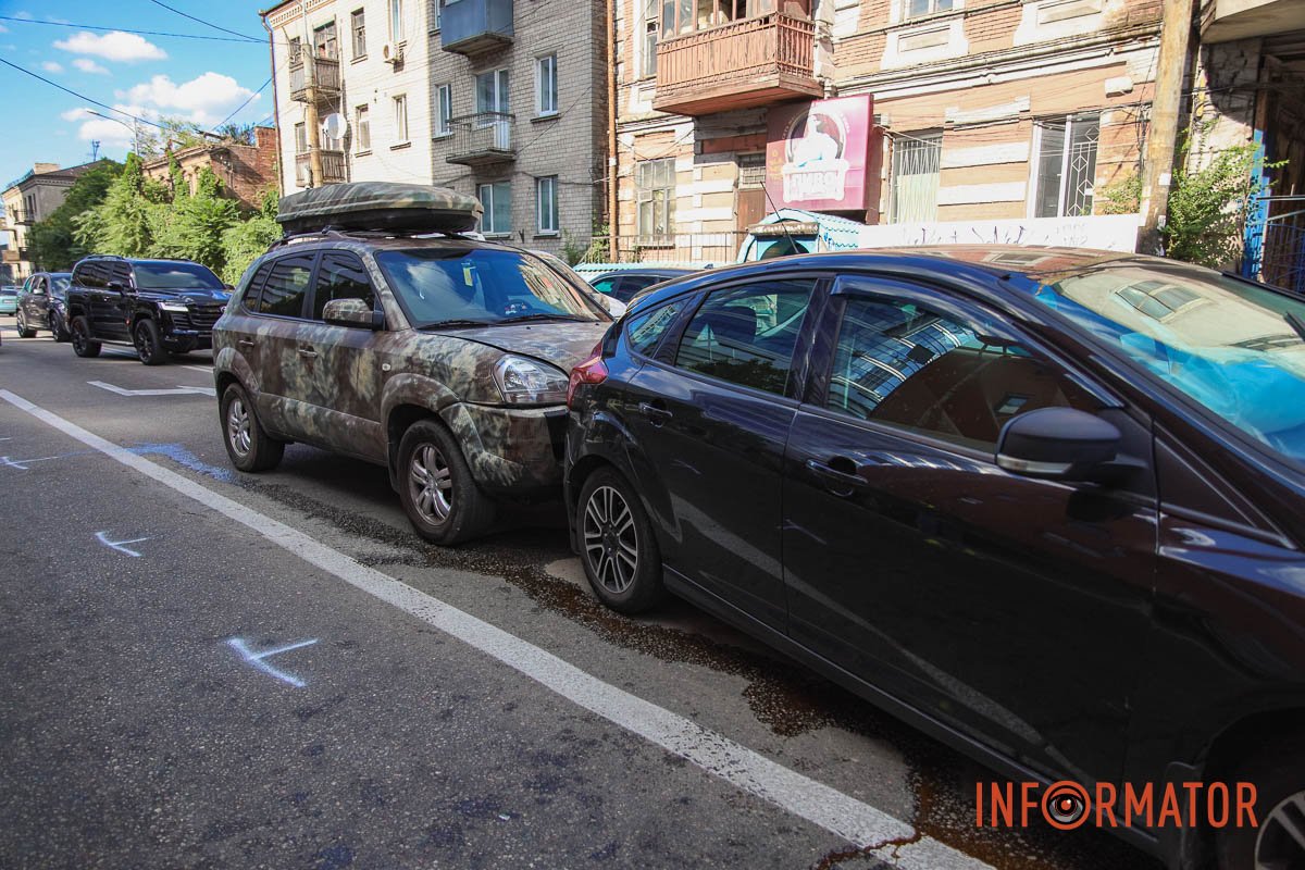 На місці події ускладнено рух в напрямку центру