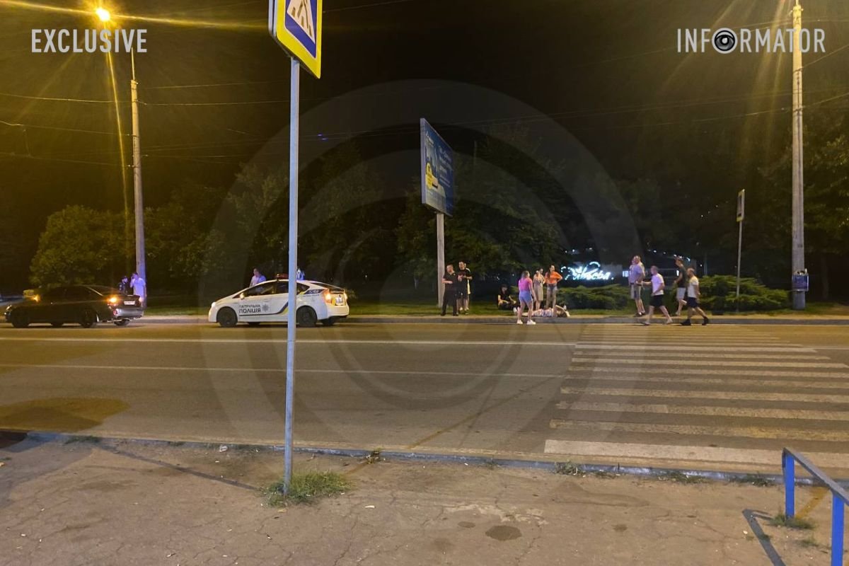 Тут збили жінку на пішохідному переході