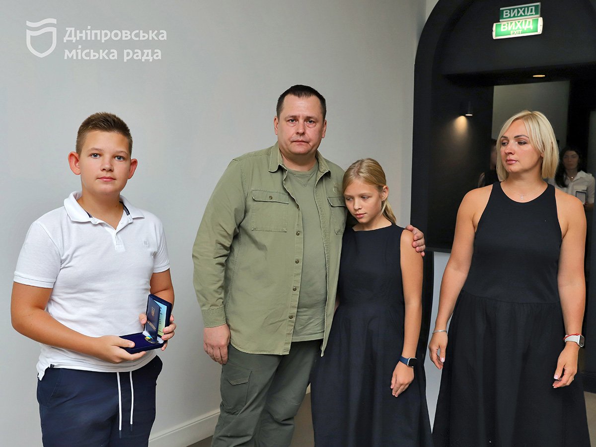 Почесні медалі отримали родини полеглих героїв 