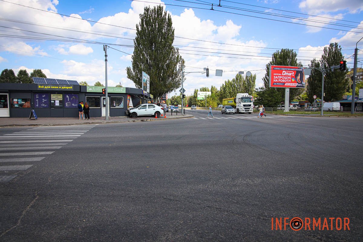 Водія з місця ДТП забрала «швидка»