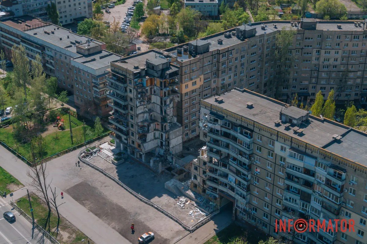 Сюди 14 січня влучила російська ракета Сюди 14 січня влучила російська ракета