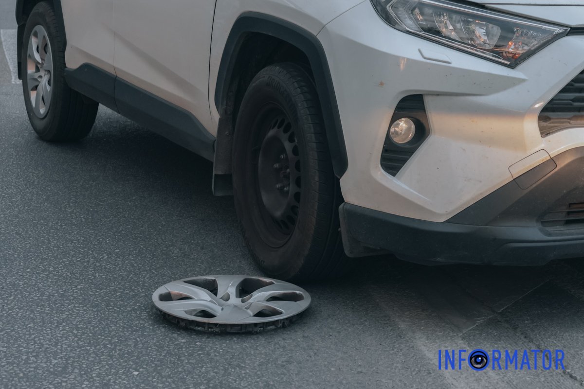 на вулиці Панікахи, біля АЗС Okko, сталася ДТП