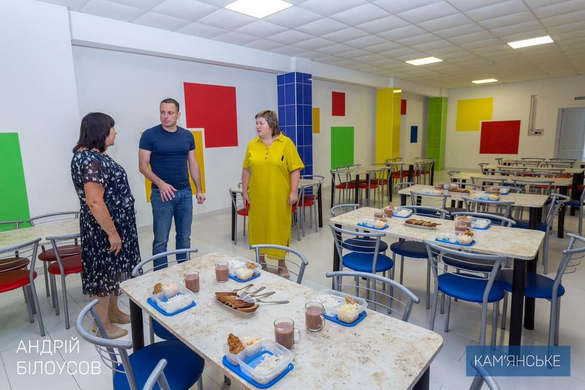 Тепер же діти забезпечені смачною, корисною їжею