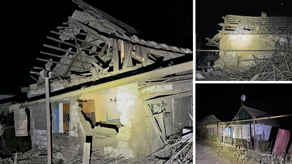 Повреждены частные дома и магазин: войска рф ночью обстреляли Марганец из тяжелой артиллерии