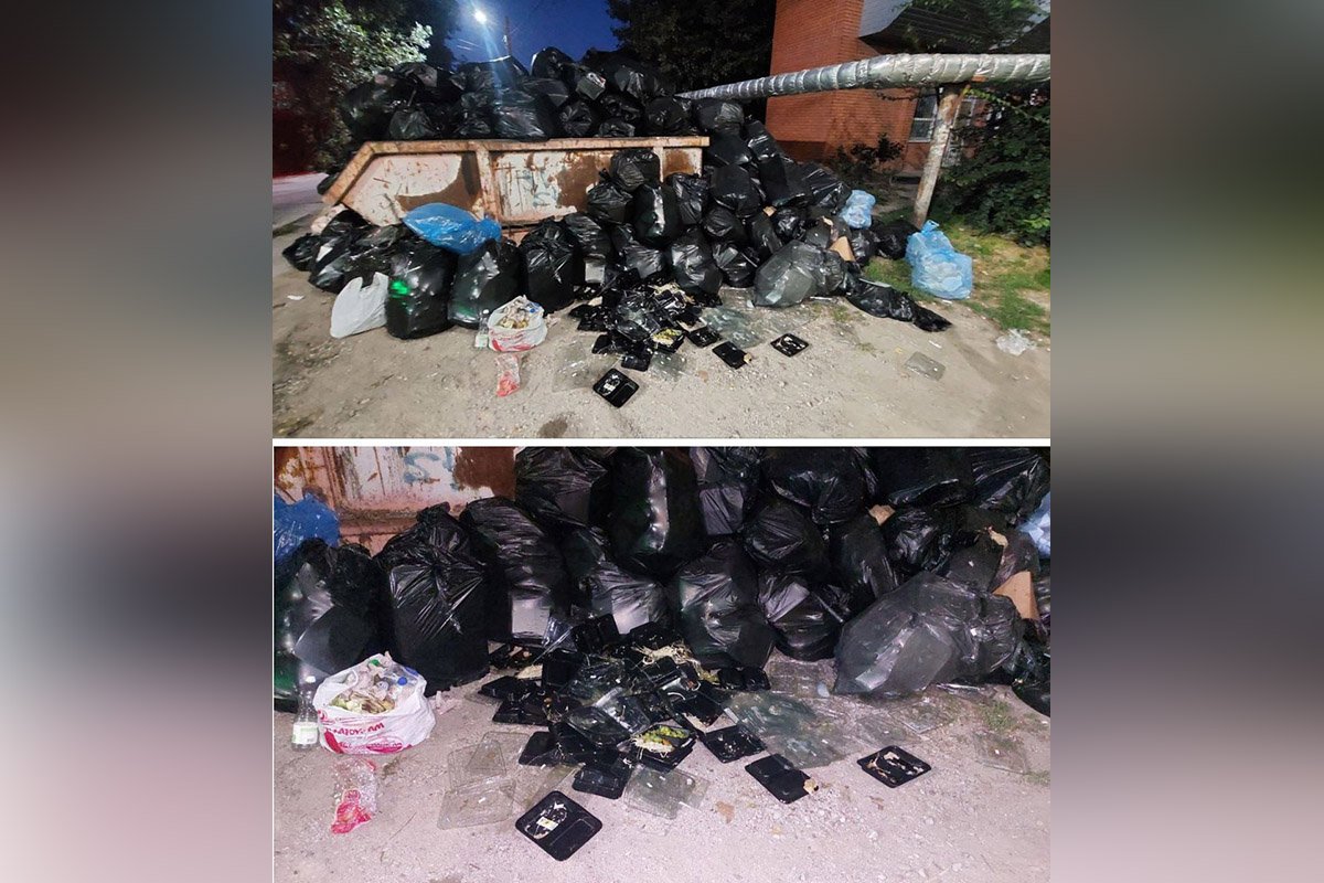 В публікаціях зазначається, що ланч-бокси майже повними відправляються на смітники В публікаціях зазначається, що ланч-бокси майже повними відправляються на смітники