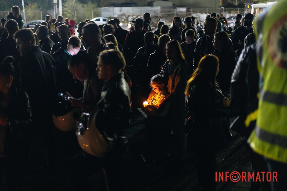 Вспомнили не только тех, кто погиб на дорогах Украины