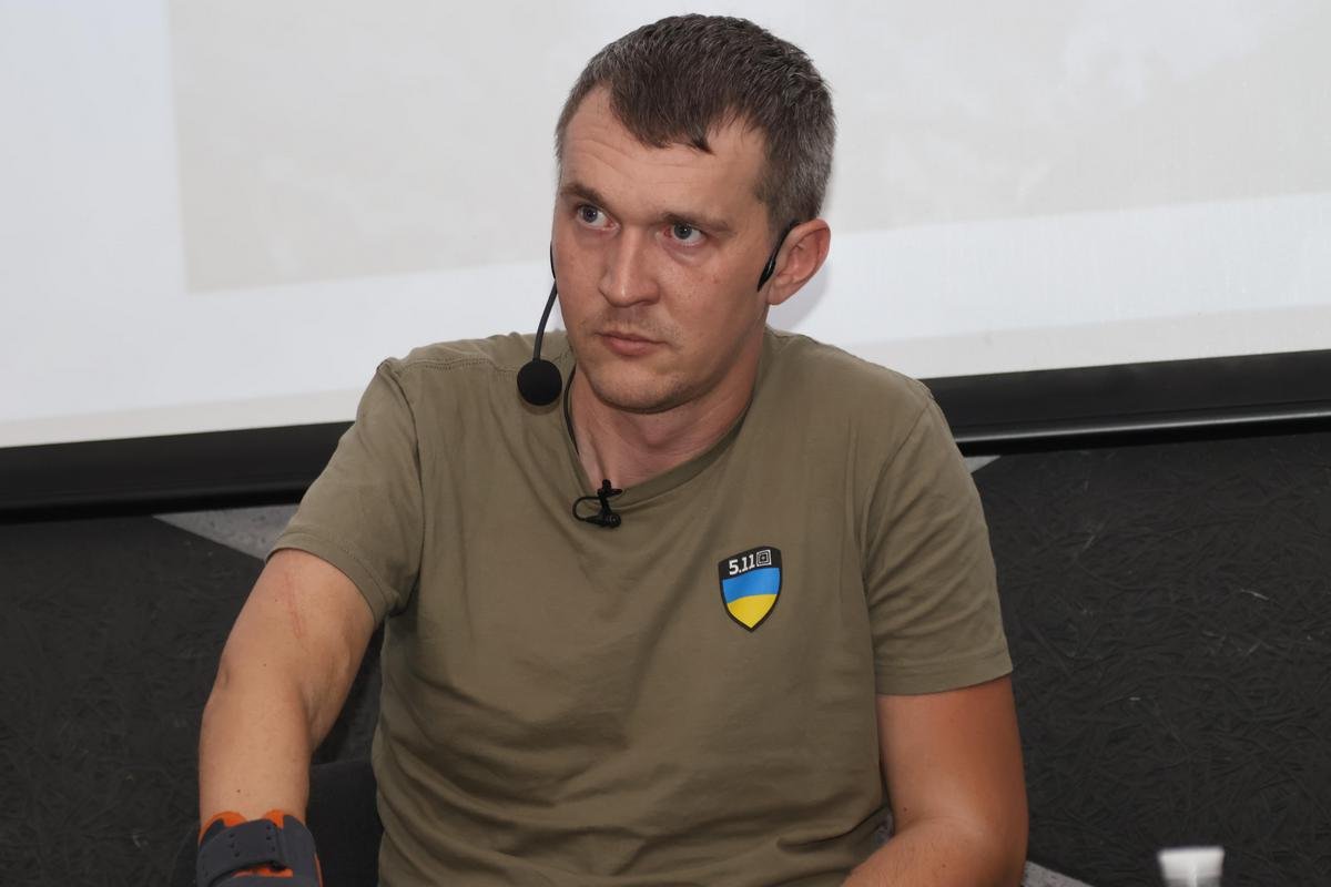 Військовослужбовець та голова ГО «Українське об’єднання «Мрія» Юрій Гудименко Військовослужбовець та голова ГО «Українське об’єднання «Мрія» Юрій Гудименко