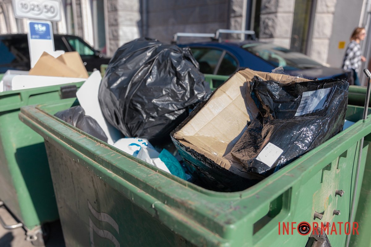 Кількість сміттєвих баків залежить від кількості мешканців