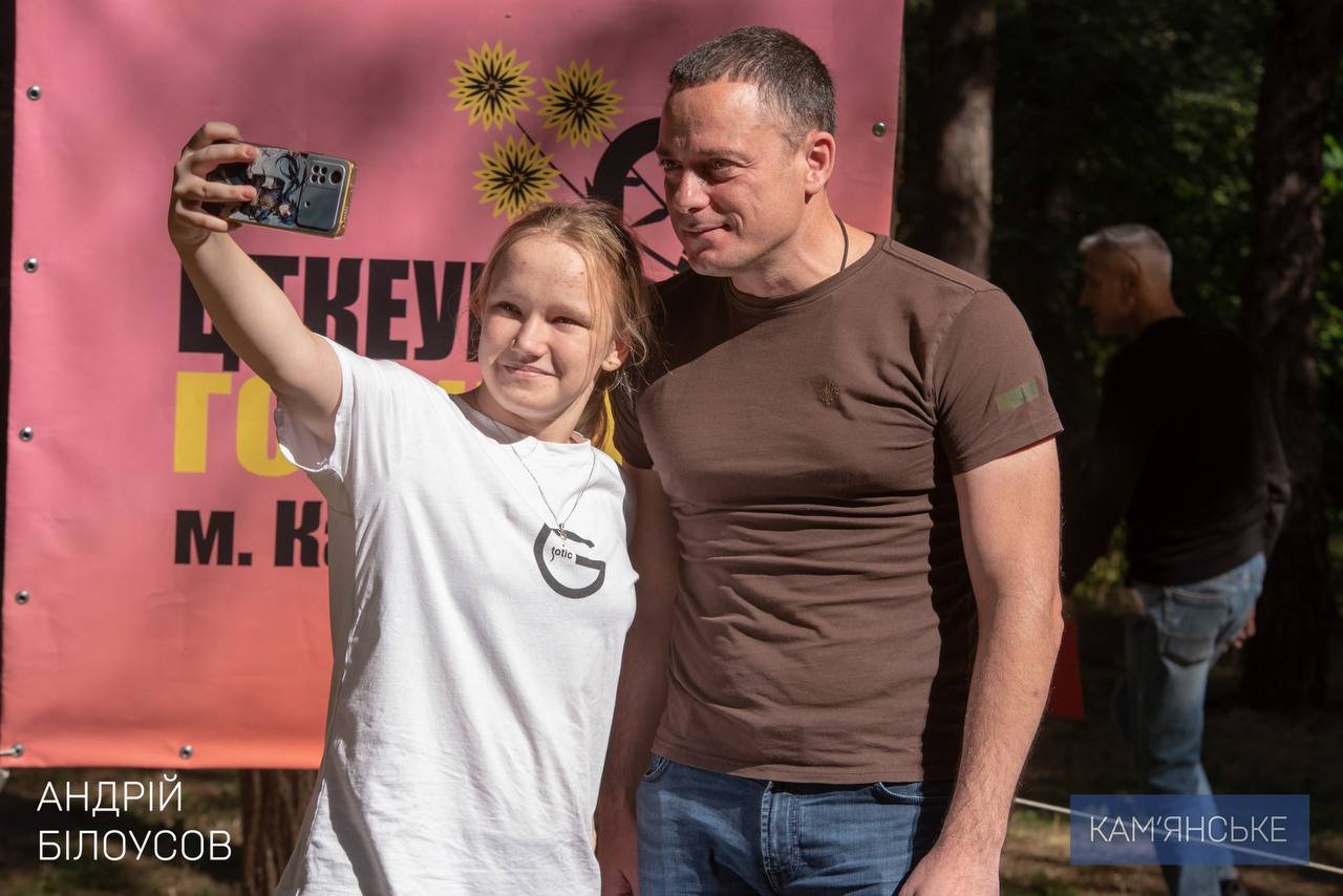 Посетил мэр Каменского Андрей Белоусов