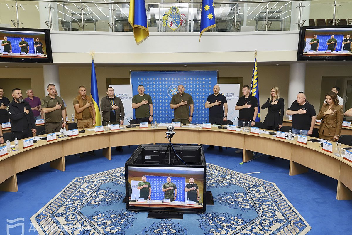 Засідання членів Конгресу місцевих та регіональних влад при Президентові України