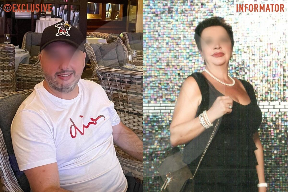 Власниця авто (праворуч) та її 39-річний син - Михайло Власниця авто (праворуч) та її 39-річний син - Михайло