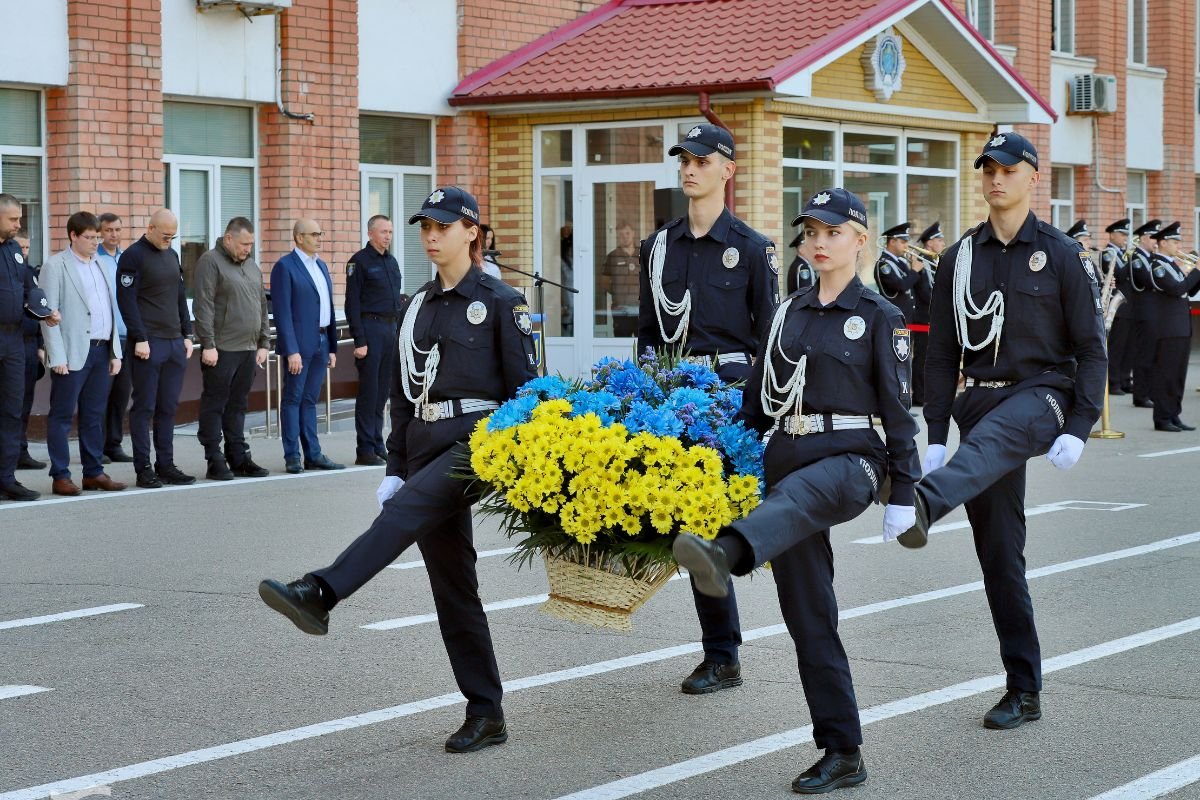 Урочистості провели на плацу вишу Урочистості провели на плацу вишу