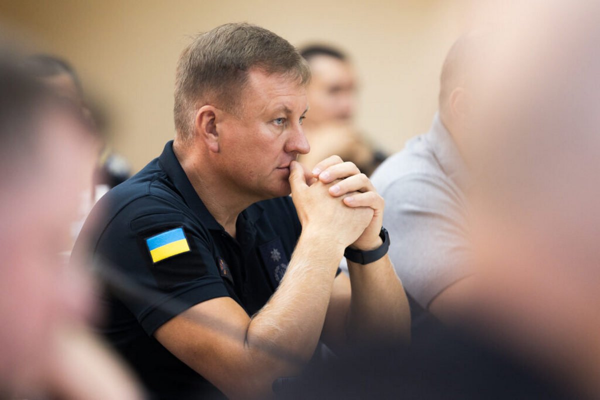 Очільник ДСНС області Юрій Корецький