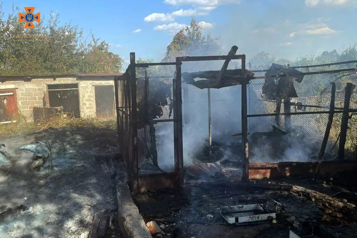 Пожежа у Дніпрі