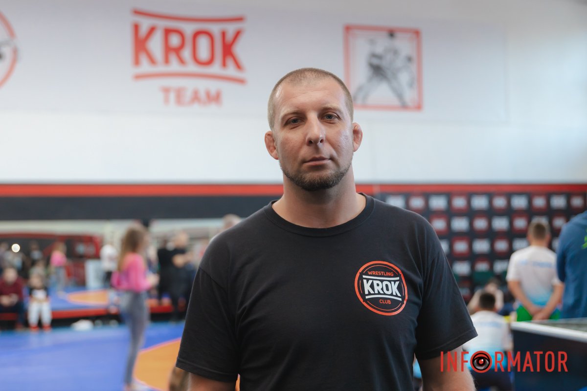 Тренер спортклубу “КРОК” і заслужений тренер України Павло Бордачов