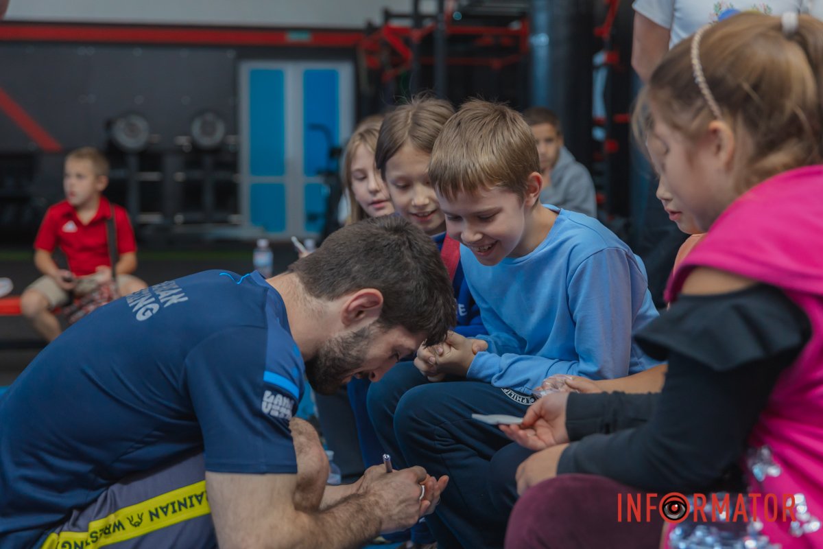 Автограф від чемпіона