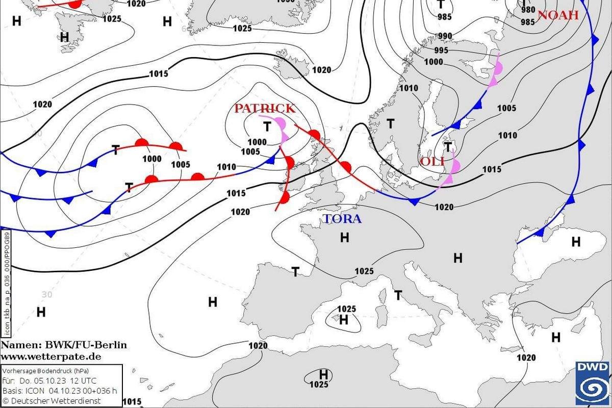На Украину надвигается антициклон Tora